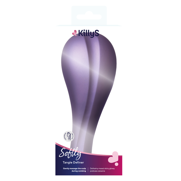 KillyS Softly Tangle Definer četka za kosu, 1 kom.