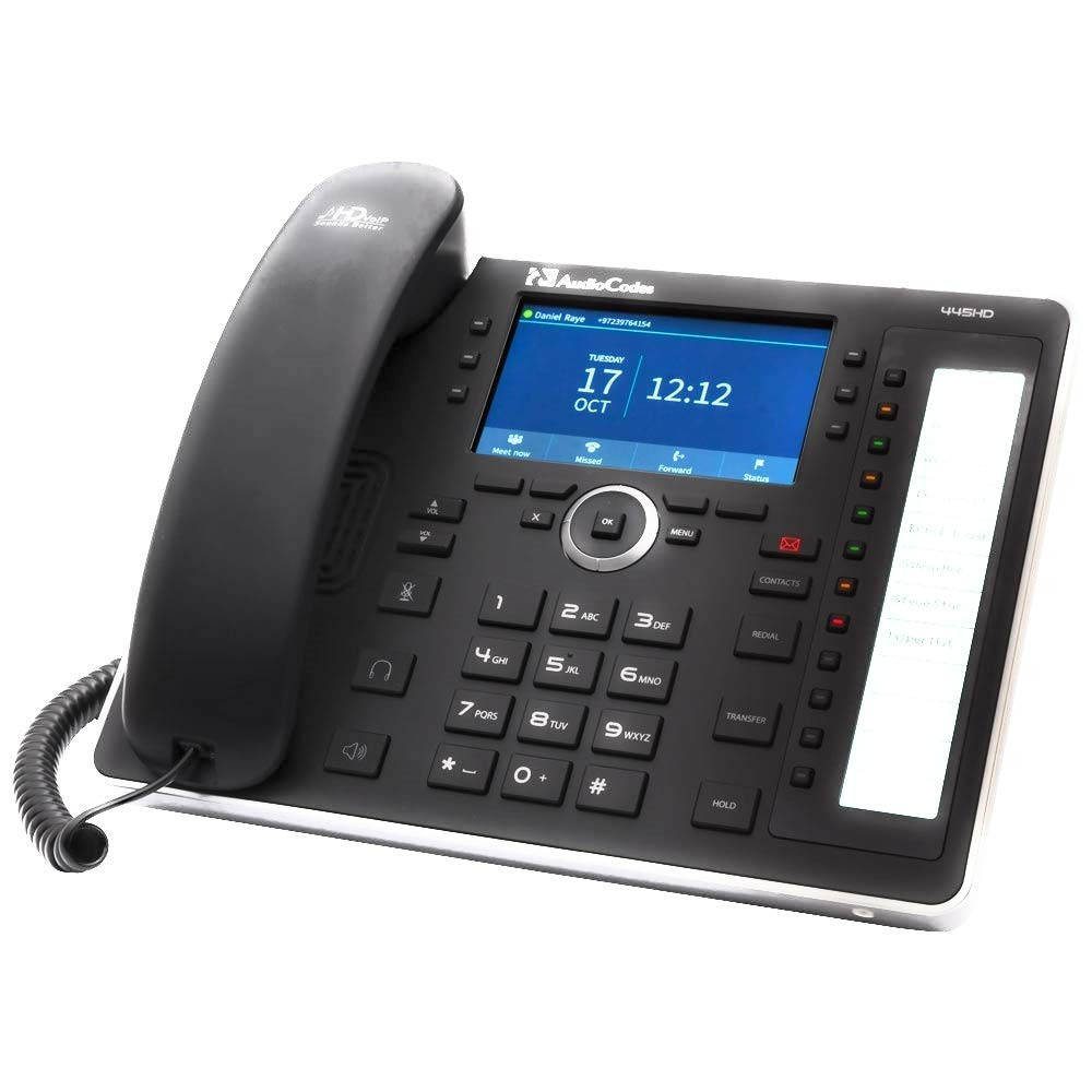 Audiocodes Singapore | Audiocodes IP Phones | Audiocodes SFB 445HD IP ...