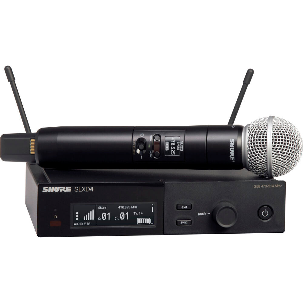 Shure Singapore | Shure Microphone Systems | Shure SLXD24A/SM58