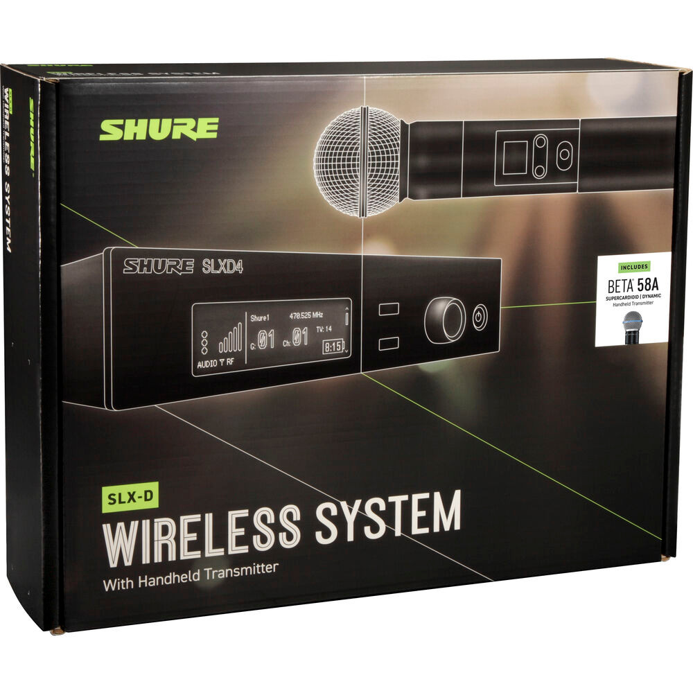 Shure Singapore | Shure Microphone Systems | Shure SLXD24A/B58