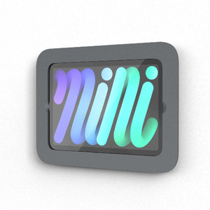 Heckler Zoom Room Console for iPad Mini 6th Gen + Power & Data (Black Grey)