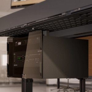 Heckler Lectern Expansion Rack 6U (Black Grey)