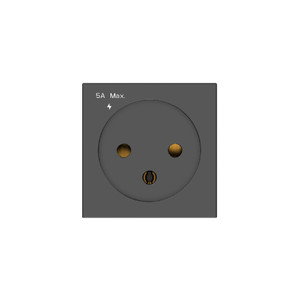 Kramer MP-IL Israel Power Socket (Black)