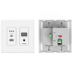 Kramer WP-SW2-EN7 4K AVoIP Encoder Switcher Wall Plate over 1GbE (US)