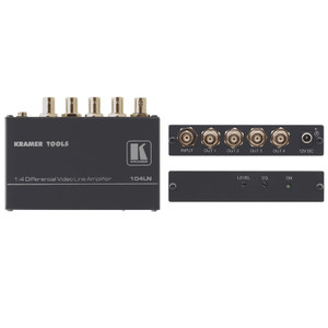 Kramer 104LN 1:4 Composite Video Differential & Line Amplifier
