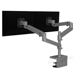 Ergotron LX Pro Dual Stacking Arm (Dark Grey)