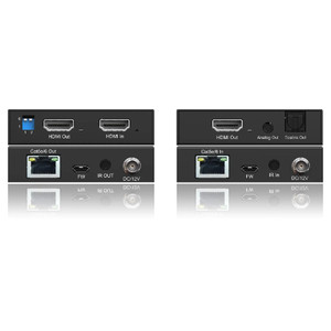Simply AV HDMI2.0 Extender Over Cat6, HDR, 18Gbps. 70M(4K60 444), 90M(4K30/1080p); With Audio De-embedder, IR , POC, Local Loopout.