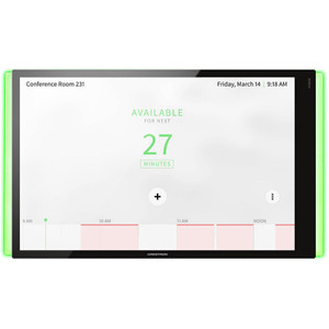 Crestron  10.1" Room Scheduling Touch Screen Smooth Includes Light Bar (Black)