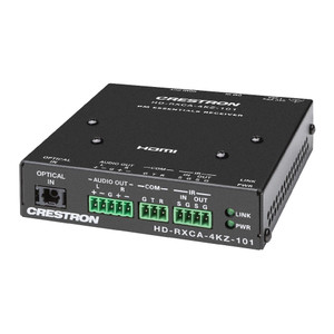Crestron DM Essentials 4K60 4:4:4 Receiver for HDMI, RS-232, IR, and Analog Audio Signal Extension Over CATx Cable
