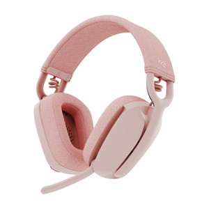 Logitech Zone Vibe 100, Wireless Bluetooth Headset, USB-C (Rose) Logitech Zone Vibe 100, Wireless Bluetooth Headset, USB-C (Rose)