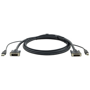 Kramer C-KVM/2-3 KVM Cable DVI-D Dual-Link and USB (A-B) (3')