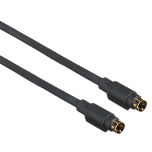 Kramer C-SM/SM-15 Molded 4-Pin S-Video (Male - Male) Cable (15')