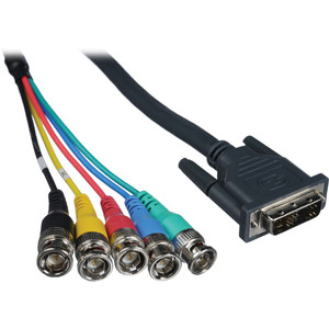 Kramer C-DMA/5BM-3 DVI-A to 5 BNC (Male - Male) Cable (3')