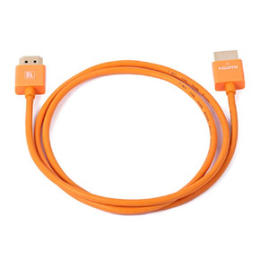 Kramer C-HM/HM/PICO/OR-6 Ultra–Slim High–Speed Orange HDMI Cable with Ethernet (6')