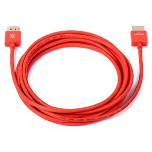 Kramer C-HM/HM/PICO/RD-6 Ultra–Slim High–Speed Red HDMI Cable with Ethernet (6')