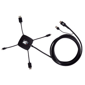 Kramer K-SPIDER Active Multi–Format Input (M) to HDMI Output (M) Adapter Cable