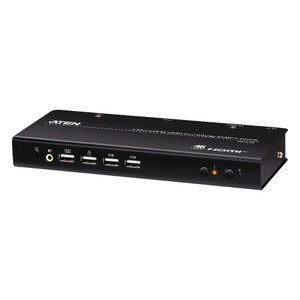ATEN 2-Port USB 4K HDMI Dual-Display KVMP Switch (Cables Included)