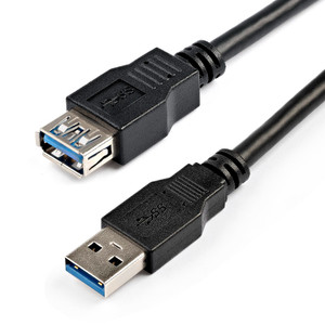 StarTech 2m (6.5ft) SuperSpeed USB 3.0 (5Gbps) Extension Cable USB-A (M) to USB-A (F)