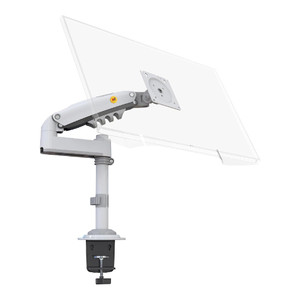 North Bayou H100 Swivel Monitor Desk Mount for 22"-35" Monitor (White)