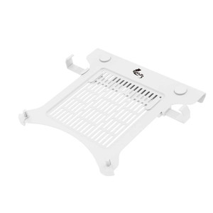 Inxus Laptop Stand INX105 Ergonomic Laptop Tray Holder 13"-17" Bracket Extension for Monitor Arm (White)