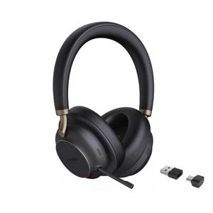 Yealink BH76 Plus Dual, ANC Wireless Bluetooth Headset, UC, USB-C/A (Black)