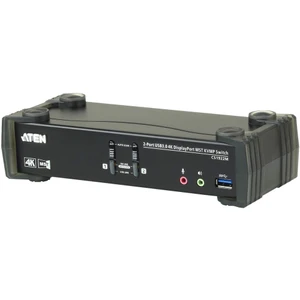 ATEN 2-Port USB 3.0 4K DisplayPort MST KVMP Switch (Cables Included)