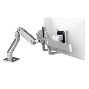 Ergotron HX Desk Dual Monitor Arm (Polished Aluminum) Ergotron HX Desk Dual Monitor Arm (Polished Aluminum)