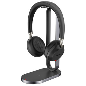 Yealink BH72 Stereo MS Teams, Wireless Bluetooth Headset With Charging Stand, USB-A (Black) Yealink BH72 Stereo MS Teams, Wireless Bluetooth Headset With Charging Stand, USB-A (Black)