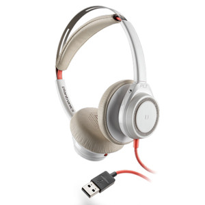 Poly Plantronics Blackwire 7225 Boomless Active Noise Cancelling USB-A Office Headset (White) Poly Plantronics Blackwire 7225 Boomless Active Noise Cancelling USB-A Office Headset (White)