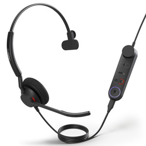 Jabra Engage 50 II Mono With Link MS, Wired USB Headset, USB-C (Black) Jabra Engage 50 II Mono With Link MS, Wired USB Headset, USB-C (Black)