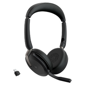 Jabra Evolve2 65 Flex MS Stereo ANC, Wireless Bluetooth Headset, USB-C Jabra Evolve2 65 Flex MS Stereo ANC, Wireless Bluetooth Headset, USB-C