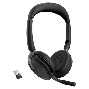 Jabra Evolve2 65 Flex MS Stereo ANC, Wireless Bluetooth Headset, USB-A Jabra Evolve2 65 Flex MS Stereo ANC, Wireless Bluetooth Headset, USB-A