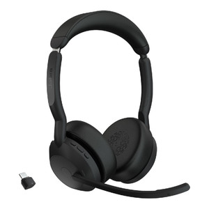 Jabra Evolve2 55 UC Stereo ANC, Wireless Bluetooth Headset, USB-C Jabra Evolve2 55 UC Stereo ANC, Wireless Bluetooth Headset, USB-C