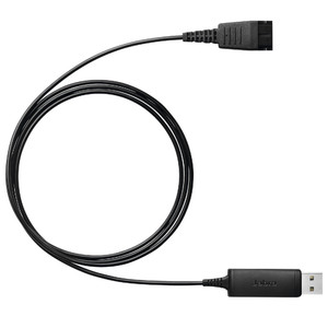Jabra Link 230 USB Adapter For Corded QD (Quick Disconnect) Headsets