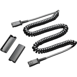 Poly Plantronics Standard Quick Disconnect Extension Cable for H-Series Corded Headsets Poly Plantronics Standard Quick Disconnect Extension Cable for H-Series Corded Headsets