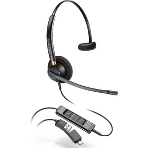 Poly Plantronics EncorePro 515 USB Mono Headset, USB-A, USB-C Poly Plantronics EncorePro 515 USB Mono Headset, USB-A, USB-C
