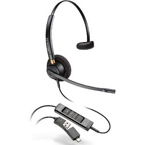 Poly Plantronics EncorePro 515-M USB Mono Headset, MS Teams, USB-A, USB-C Poly Plantronics EncorePro 515-M USB Mono Headset, MS Teams, USB-A, USB-C