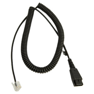 Jabra Link Siemens Openstage Coiled Cord, QD to Mod Plug Jabra Link Siemens Openstage Coiled Cord, QD to Mod Plug