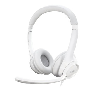 Logitech H390 USB Stereo Headset, Wired USB Headset (Off-White) Logitech H390 USB Stereo Headset, Wired USB Headset (Off-White)