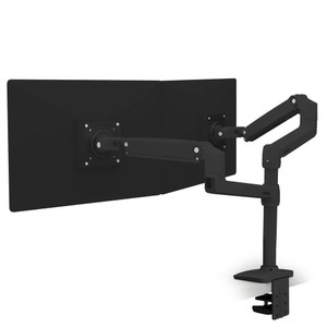 Ergotron LX Dual Stacking Arm Two-Monitor or Laptop & Monitor Mount (Black) Ergotron LX Dual Stacking Arm Two-Monitor or Laptop & Monitor Mount (Black)