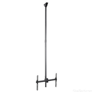 Startech TV Ceiling Mount With Adjustable Telescopic Long Pole, For 32" to 75" Displays Startech TV Ceiling Mount With Adjustable Telescopic Long Pole, For 32" to 75" Displays