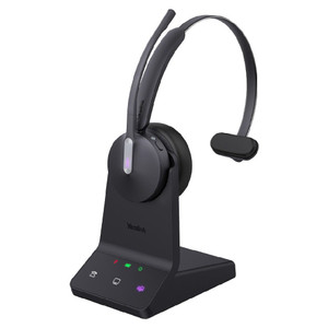 Yealink WH64 Mono, Wireless DECT Headset, MS Teams, With Charging Stand Yealink WH64 Mono, Wireless DECT Headset, MS Teams, With Charging Stand