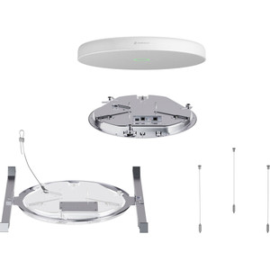 Sennheiser TeamConnect Ceiling Medium Microphone with Flushmount Kit (White) Sennheiser TeamConnect Ceiling Medium Microphone with Flushmount Kit (White)