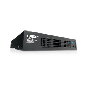 Q-SYS Core Nano Network I/O Processor Q-SYS Core Nano Network I/O Processor