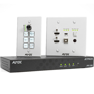 AMX Jetpack 3x1 4K Video Switching, Transport, and Control Solution AMX Jetpack 3x1 4K Video Switching, Transport, and Control Solution