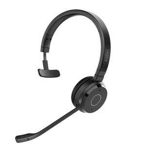 Jabra Evolve 65 TE UC Mono, Wireless Bluetooth Headset, Link 390a Adapter, USB-A Jabra Evolve 65 TE UC Mono, Wireless Bluetooth Headset, Link 390a Adapter, USB-A