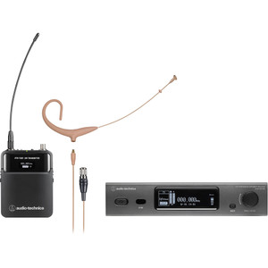 Audio-Technica ATW-3211N/BP894xcH 3000 Series Network Wireless Cardioid Headworn Microphone System (Beige) Audio-Technica ATW-3211N/BP894xcH 3000 Series Network Wireless Cardioid Headworn Microphone System (Beige)