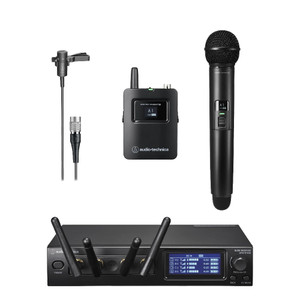 Audio-Technica ATW-1423/AT831cW System 20 PRO Dual Wireless Combo System Audio-Technica ATW-1423/AT831cW System 20 PRO Dual Wireless Combo System