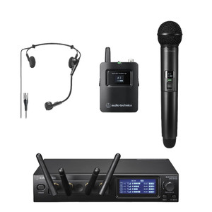 Audio-Technica ATW-1423/ATM75cw System 20 PRO Dual Wireless Combo System Audio-Technica ATW-1423/ATM75cw System 20 PRO Dual Wireless Combo System
