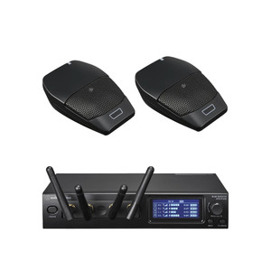 Audio-Technica ATW-1426 System 20 PRO Dual Wireless Boundary Mic System Audio-Technica ATW-1426 System 20 PRO Dual Wireless Boundary Mic System
